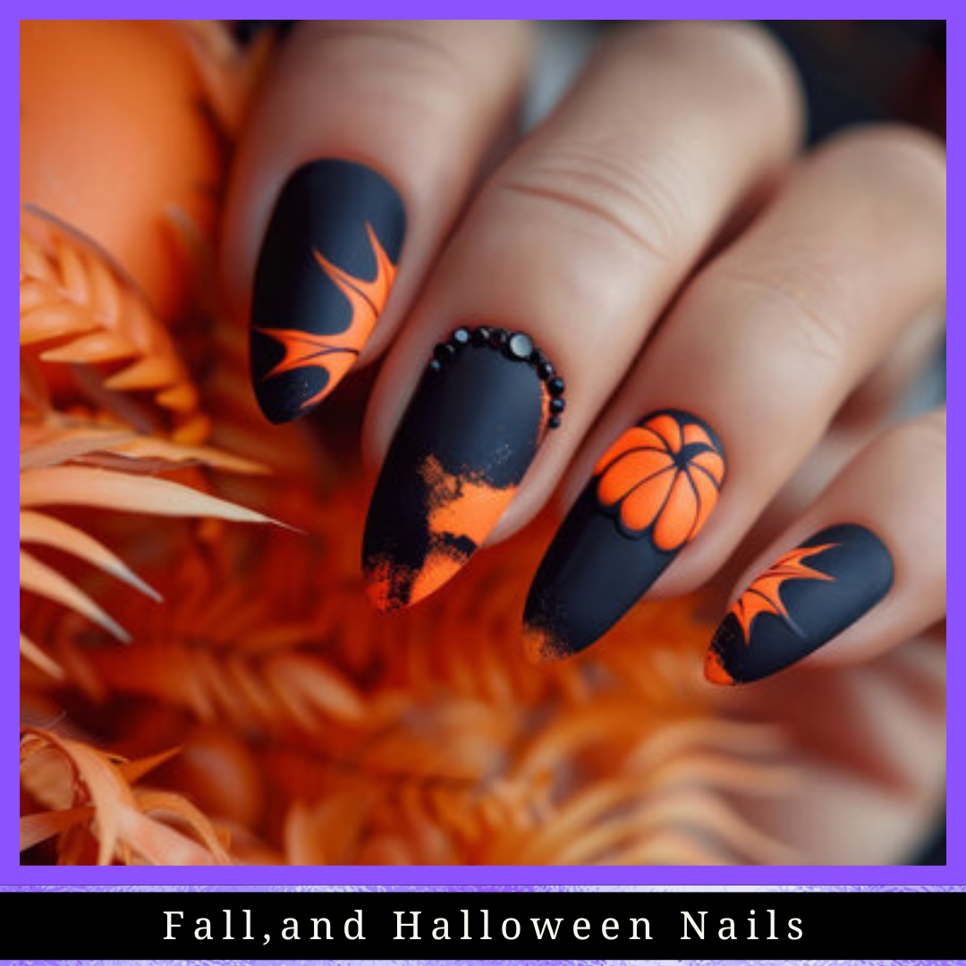 Fall,and Halloween Nails