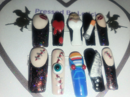 Bride Of Chucky Nails